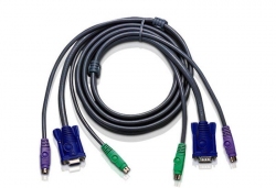 2L-1001P/C — КВМ-кабель с интерфейсами PS/2, VGA (1.8м)
