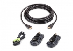 2L-7D03UHX4 — комплект кабелей USB, HDMI для защищенного KVM-переключателя (3м)