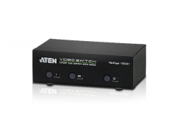 VS0201-AT-G — 2-портовый VGA-видеопереключатель (Video Switch) с поддержкой звука