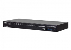 CS18216-AT-G — 16-портовый, USB 3.0 4K HDMI KVM-переключатель