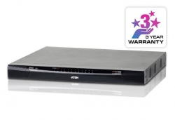 KN4124VA-AX-G — 24-портовый KVM-переключатель (KVM Switch) KN4124VA с доступом по IP и поддержкой 1-локальной/4-удаленных консолей доступа