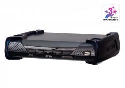 KE6920R-AX-G—  2K DVI-D Dual Link KVM-удлинитель с доступом по IP и двумя слотами SFP (приемник)