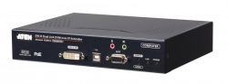 KE6922T-AX — 2K DVI-D Dual Link KVM-передатчик с доступом по IP, двумя слотами SFP и поддержкой PoE